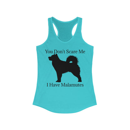 You Don't Scare Me Women's Racerback Tank
