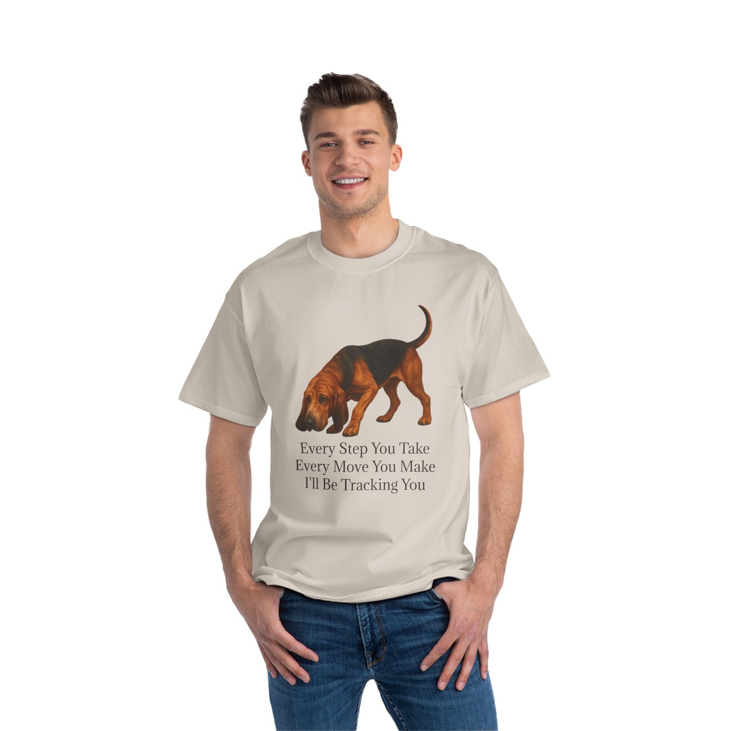 Tracking You Men's Short-Sleeve Crewneck Tee