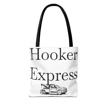 H**ker Express Wheel Lift Tow Truck Tote Bag