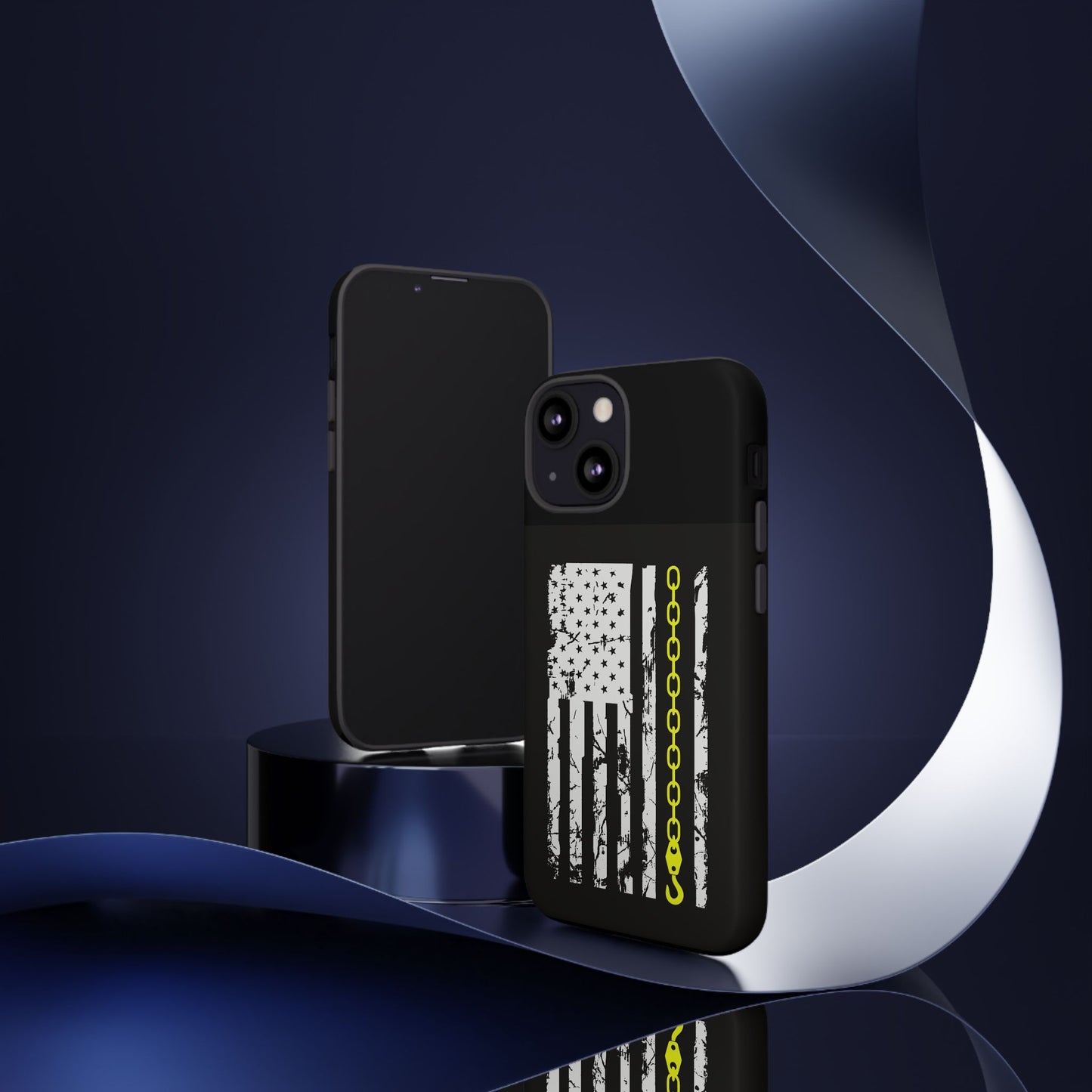 Thin Yellow Line iPhone Case