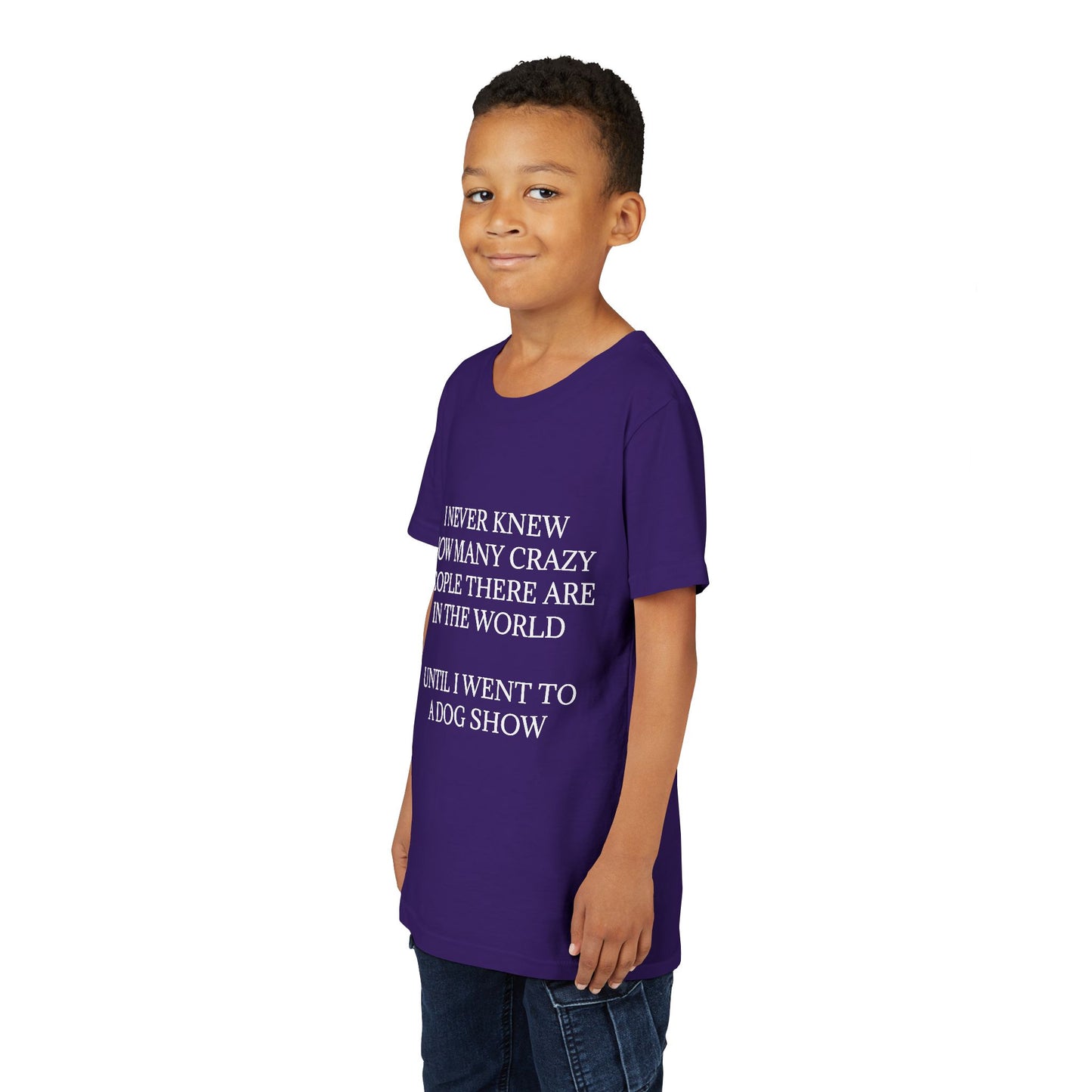Never Knew Youth Unisex Short Sleeve Crewneck Tee