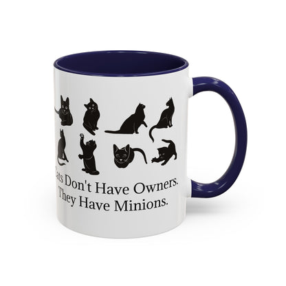 Cat Minions 2-Tone Coffee Mug