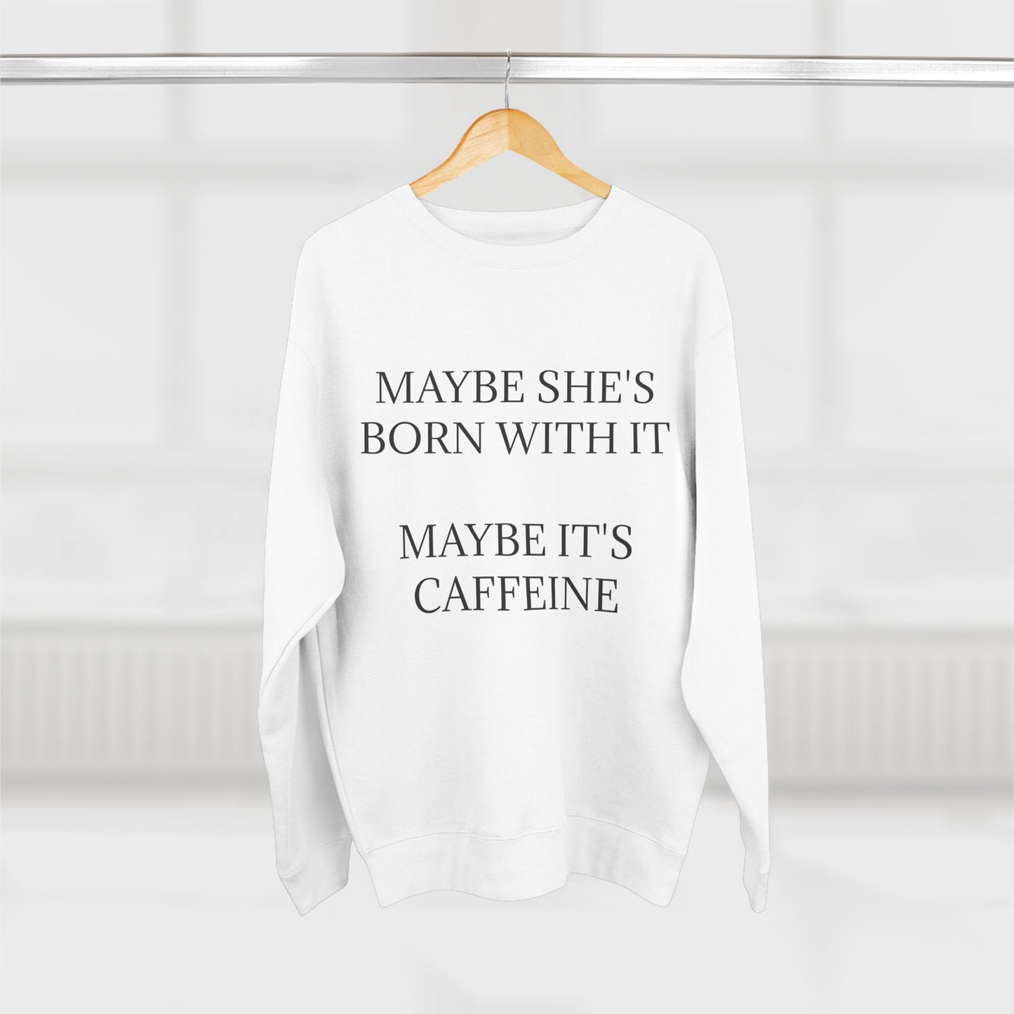 Born With It Unisex Crewneck Sweatshirt