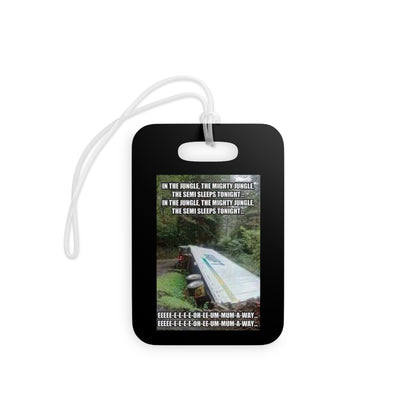 Semi Sleeps Luggage Tag