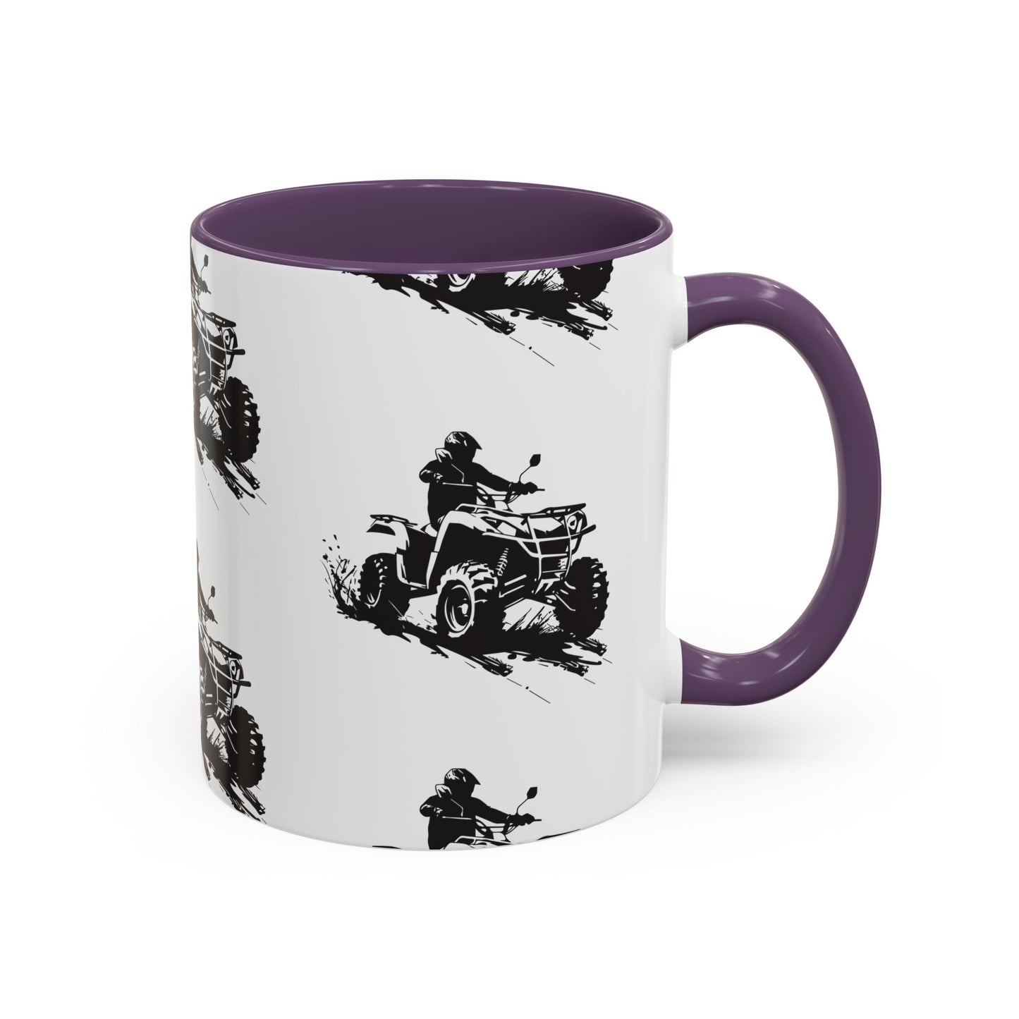 Slingin' Mud Quad 2-Tone Coffee Mug
