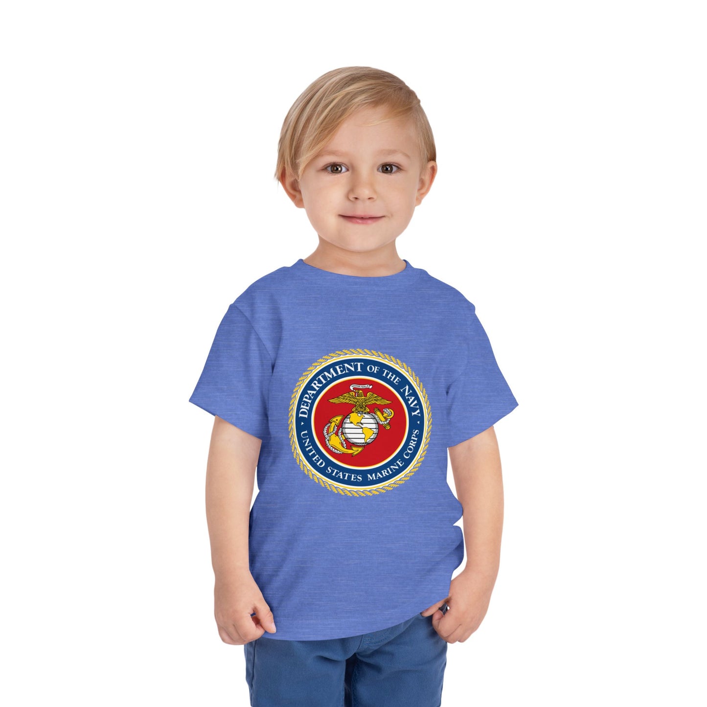 US Marine Corps Toddler Unisex Short Sleeve Crewneck Tee