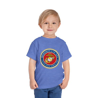 US Marine Corps Toddler Unisex Short Sleeve Crewneck Tee