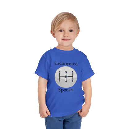Endangered Species Toddler Unisex Short Sleeve Crewneck Tee
