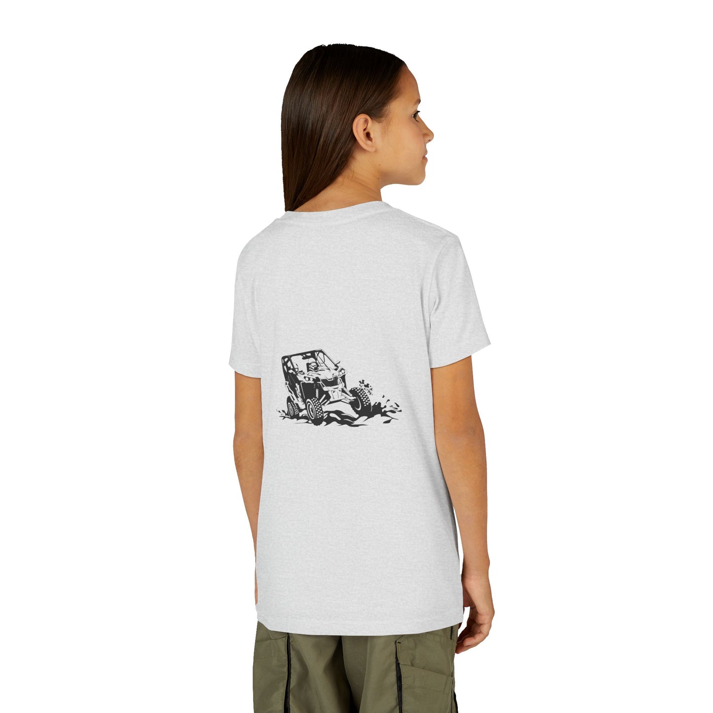 Slingin' Mud Side By Side Youth Unisex Short Sleeve Crewneck Tee