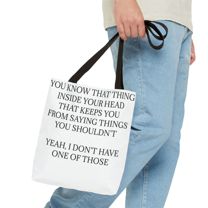 No Filter Tote Bag