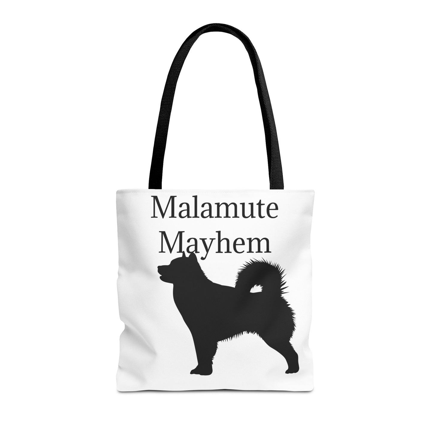 Malamute Mayhem Tote Bag