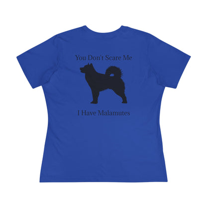 You Don't Scare Me Women's Short Sleeve Crewneck Tee