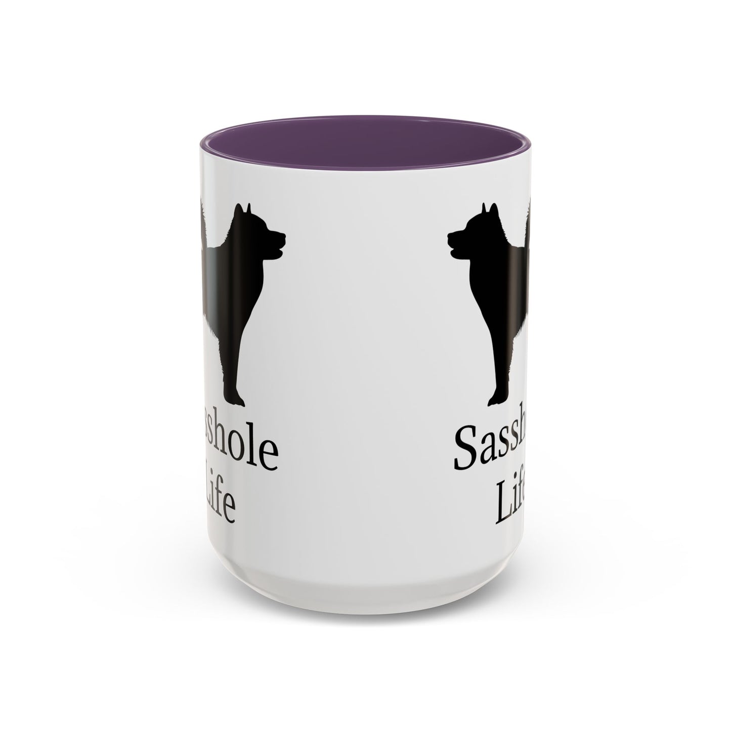 Sasshole Life 2-Tone Coffee Mug