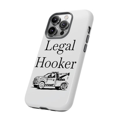Legal H**ker Wheel Lift Tow Truck iPhone Case