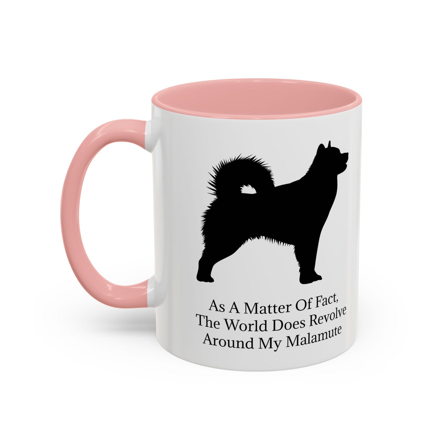 Matter Of Fact Malamute 2-Tone Coffee Mug