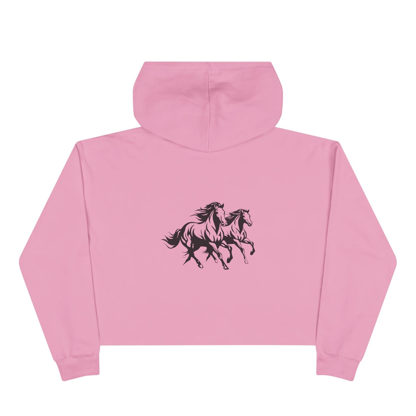 Horsin' Around Women's Crop Hoodie