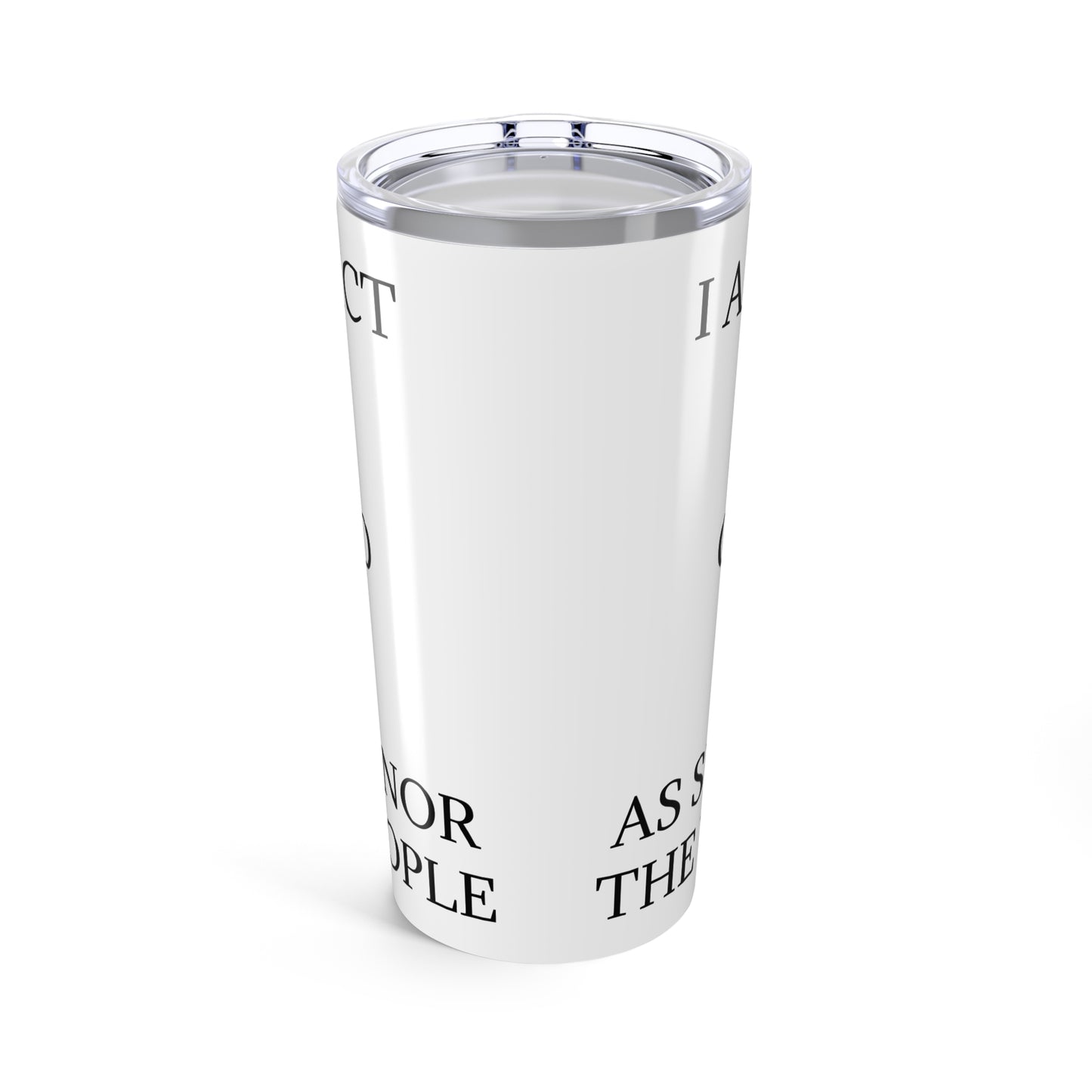 Not An Addict Tumbler