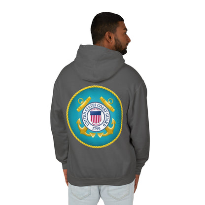 US Coast Guard Unisex Lightweight Hoodie