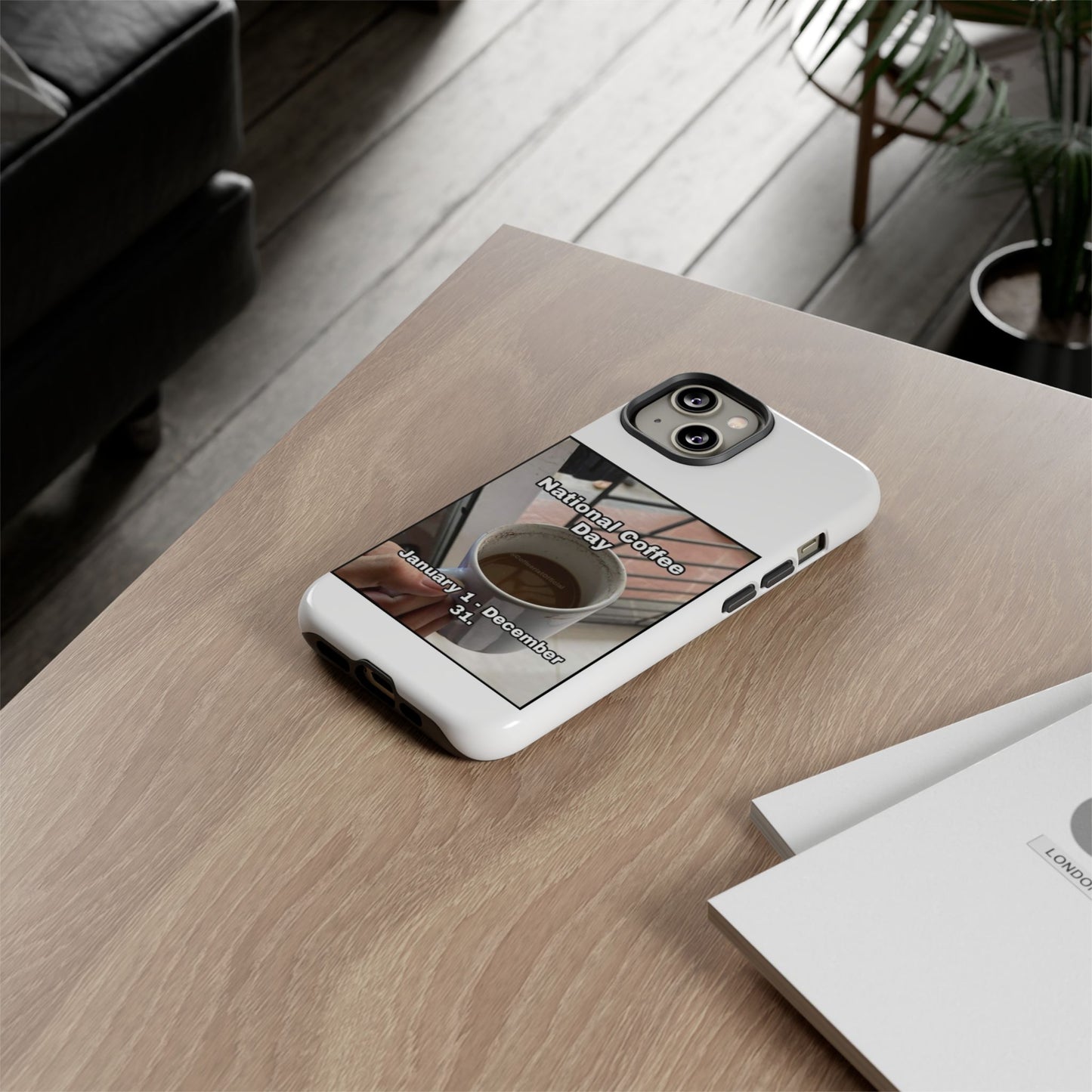 National Coffee Day iPhone Case