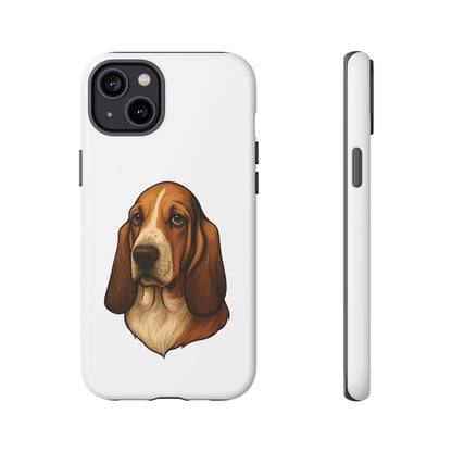 Basset Hound Head iPhone Case