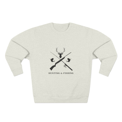 Hunting/Fishing Unisex Crewneck Sweatshirt