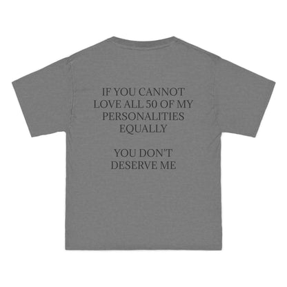 50 Personalities Men's Short-Sleeve Crewneck Tee
