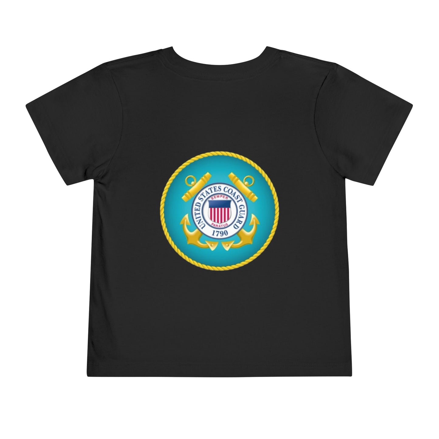 US Coast Guard Toddler Unisex Short Sleeve Crewneck Tee
