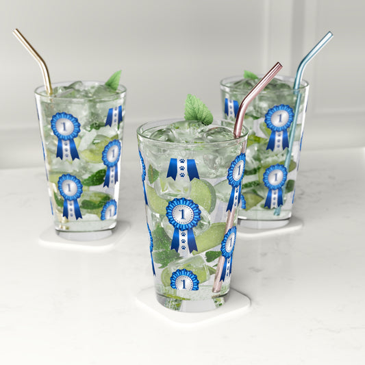 Show Ribbon Drinking Glass