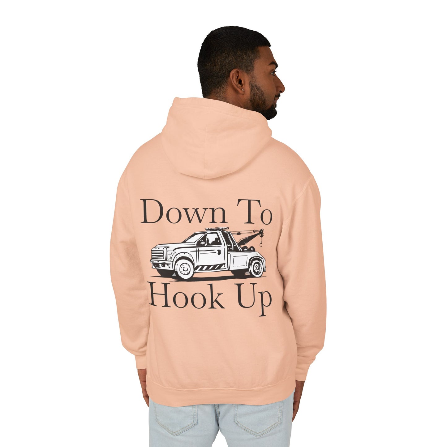 Down To Hook Up Unisex Lightweight Hoodie