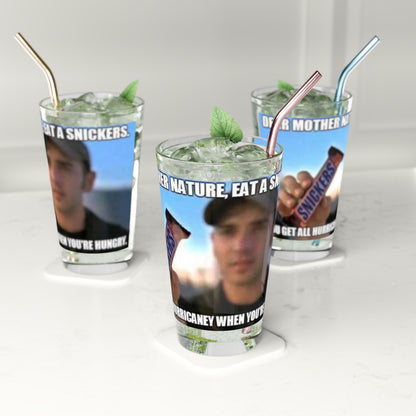 Hurricaney Drinking Glass
