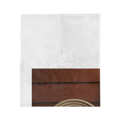 Fire/Rescue Appreciation Velveteen Microfiber Blanket