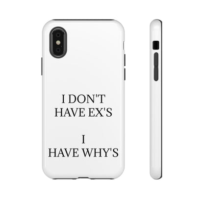 X's And Y's iPhone Case