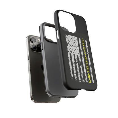 Thin Yellow Line iPhone Case