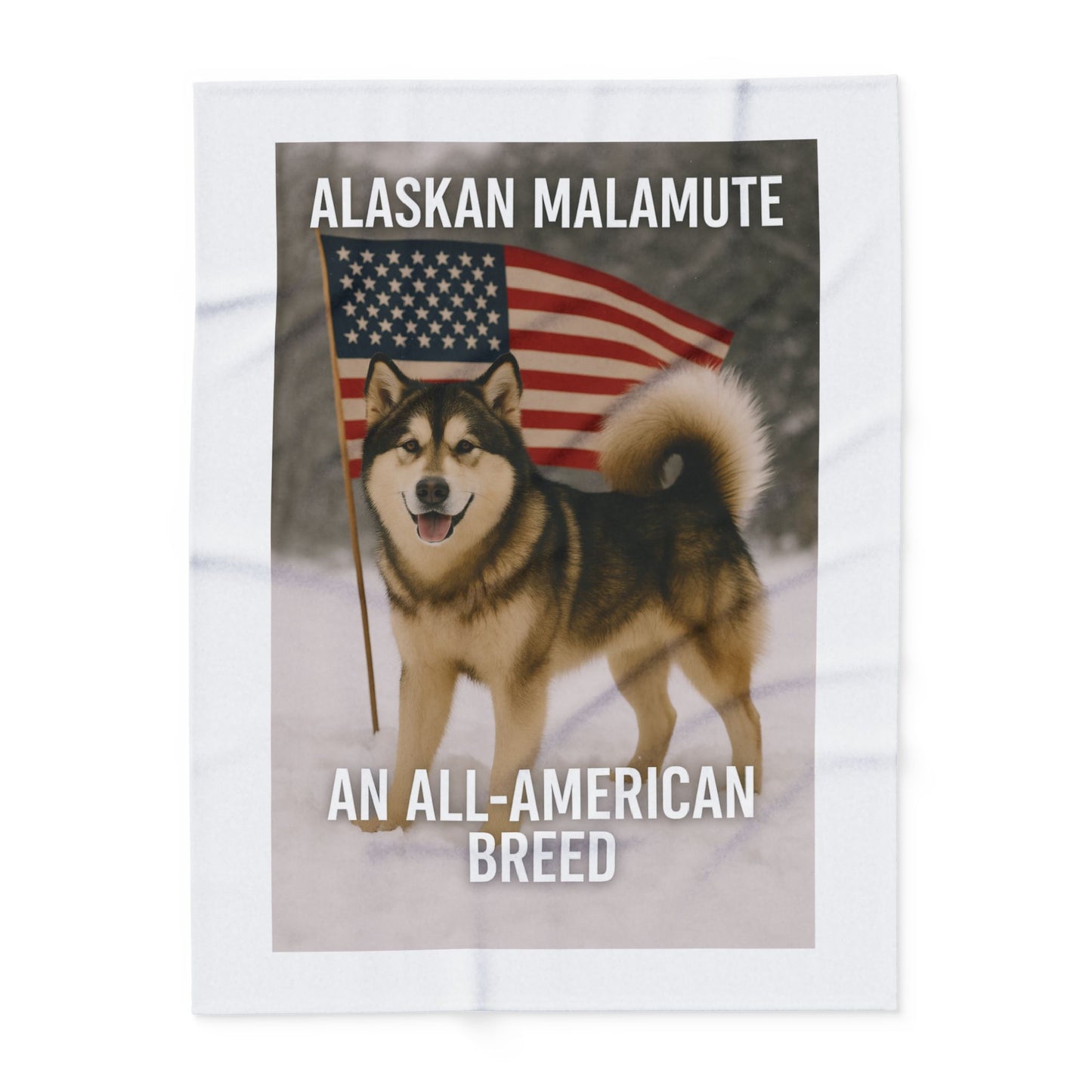 All-American Breed Arctic Fleece Blanket