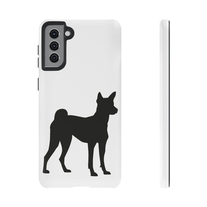Basenji Silhouette Samsung Case
