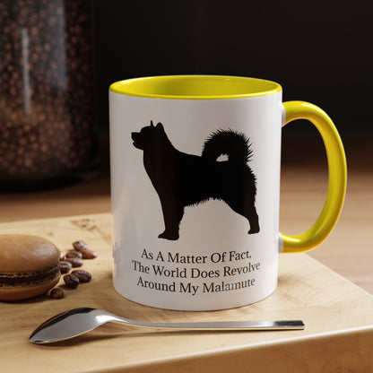 Matter Of Fact Malamute 2-Tone Coffee Mug