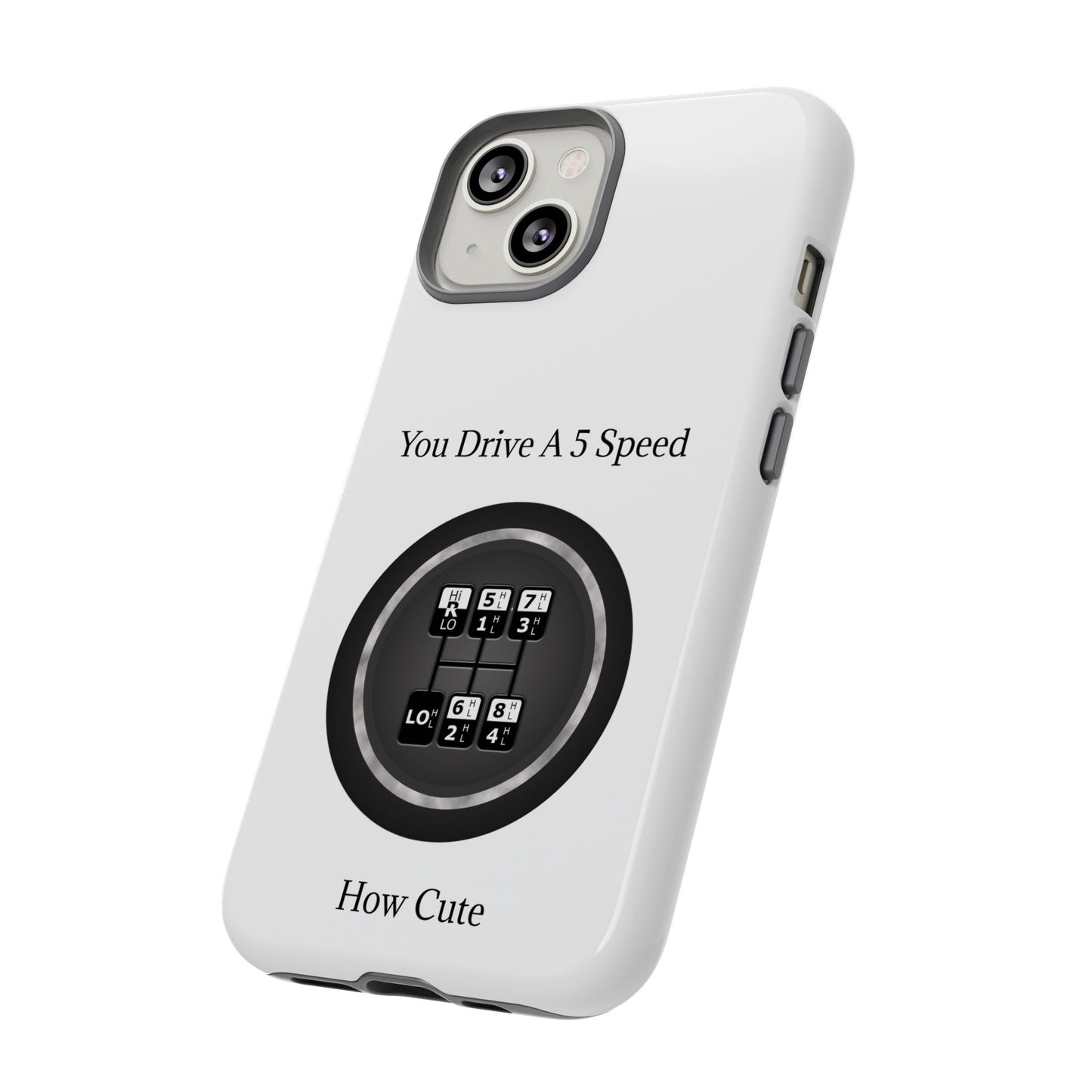5 Speed How Cute iPhone Case