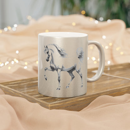 Fancy Pants Metallic Coffee Mug