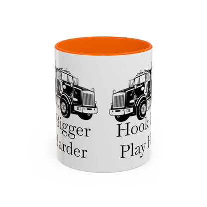 Hook Bigger 2-Tone Coffee Mug
