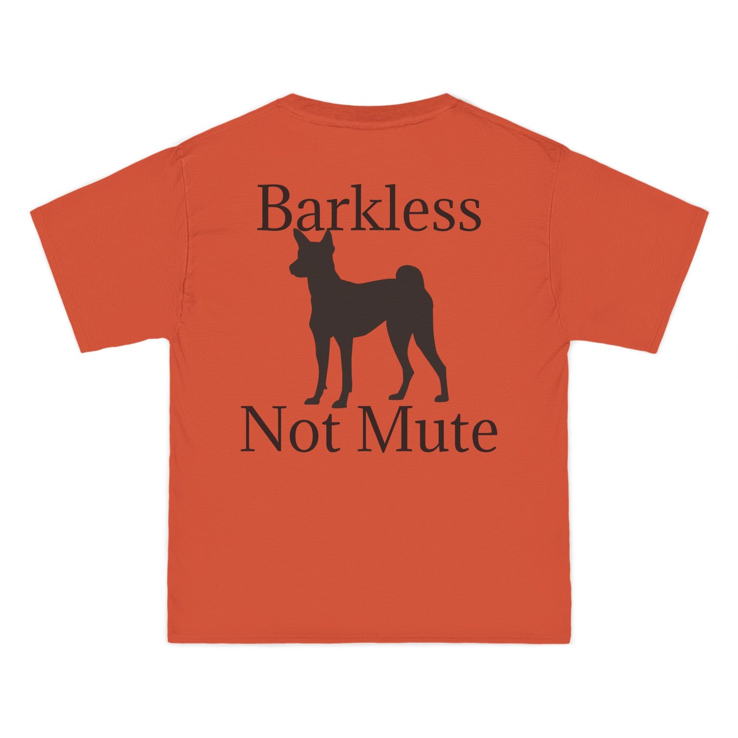 Barkless Not Mute Men's Short-Sleeve Crewneck Tee