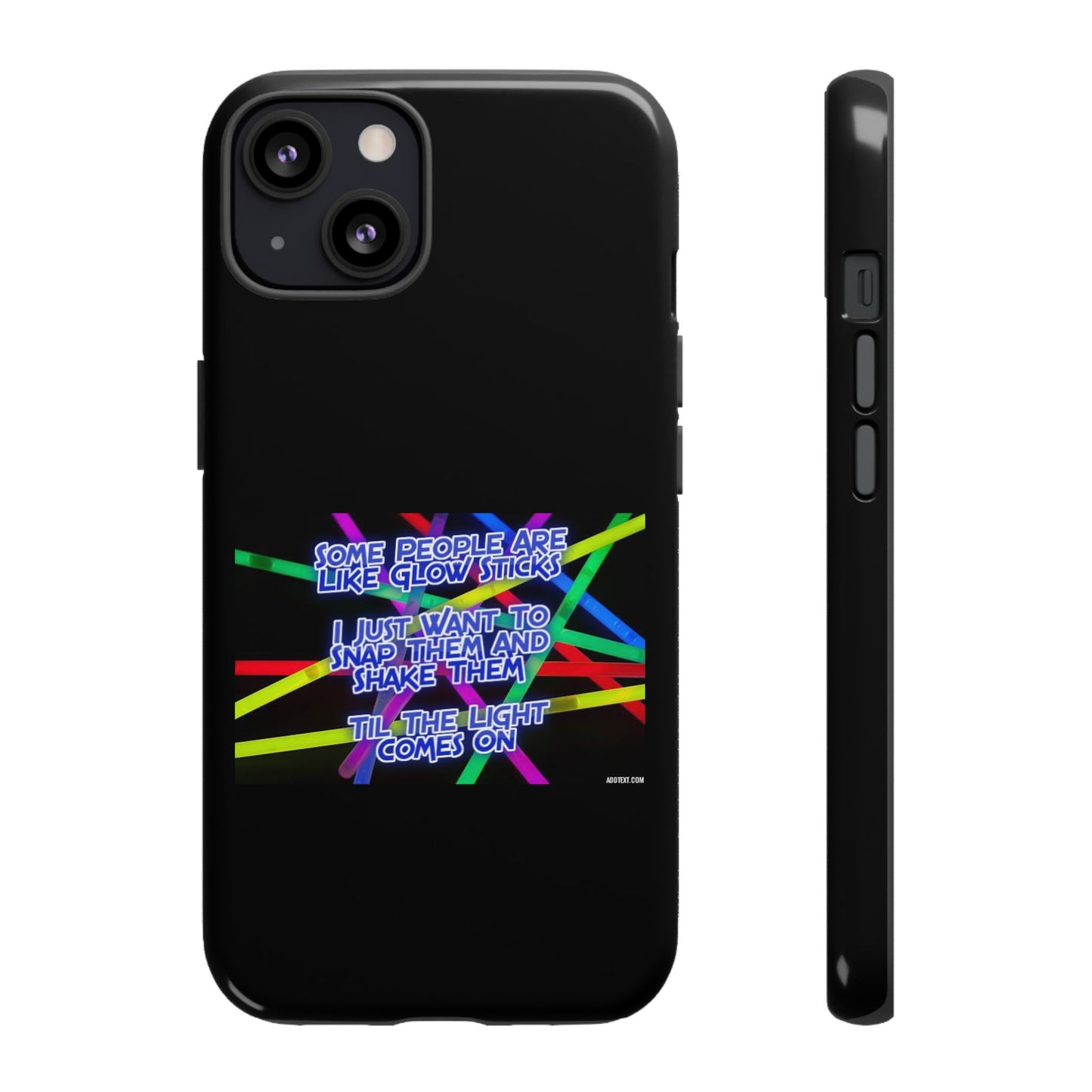Glow Sticks iPhone Case