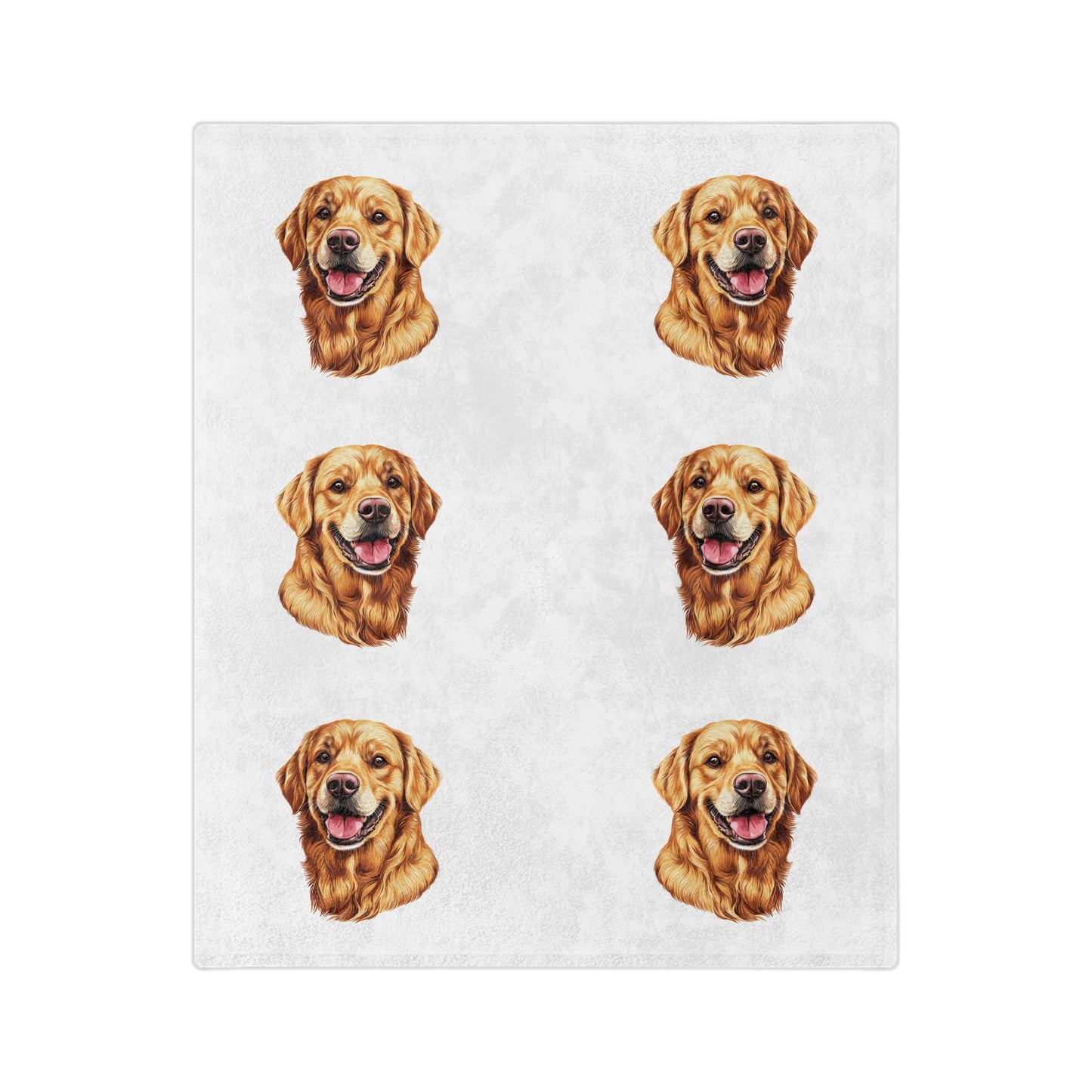 Golden Head Velveteen Microfiber Blanket