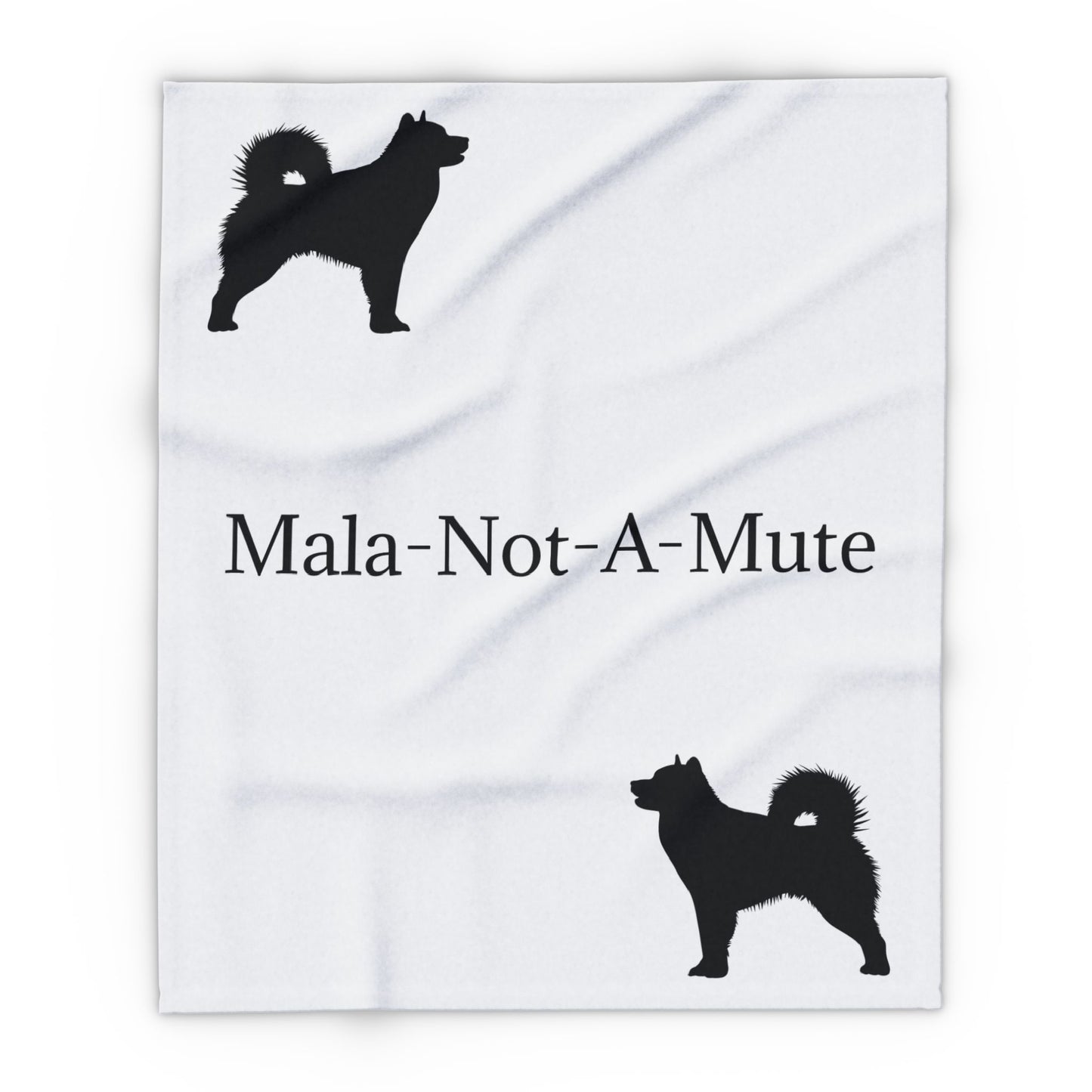 Mala-Not-A-Mute Arctic Fleece Blanket