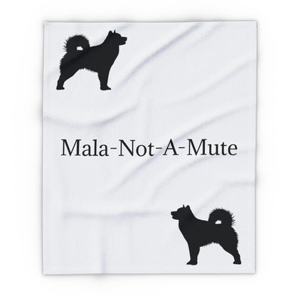 Mala-Not-A-Mute Arctic Fleece Blanket