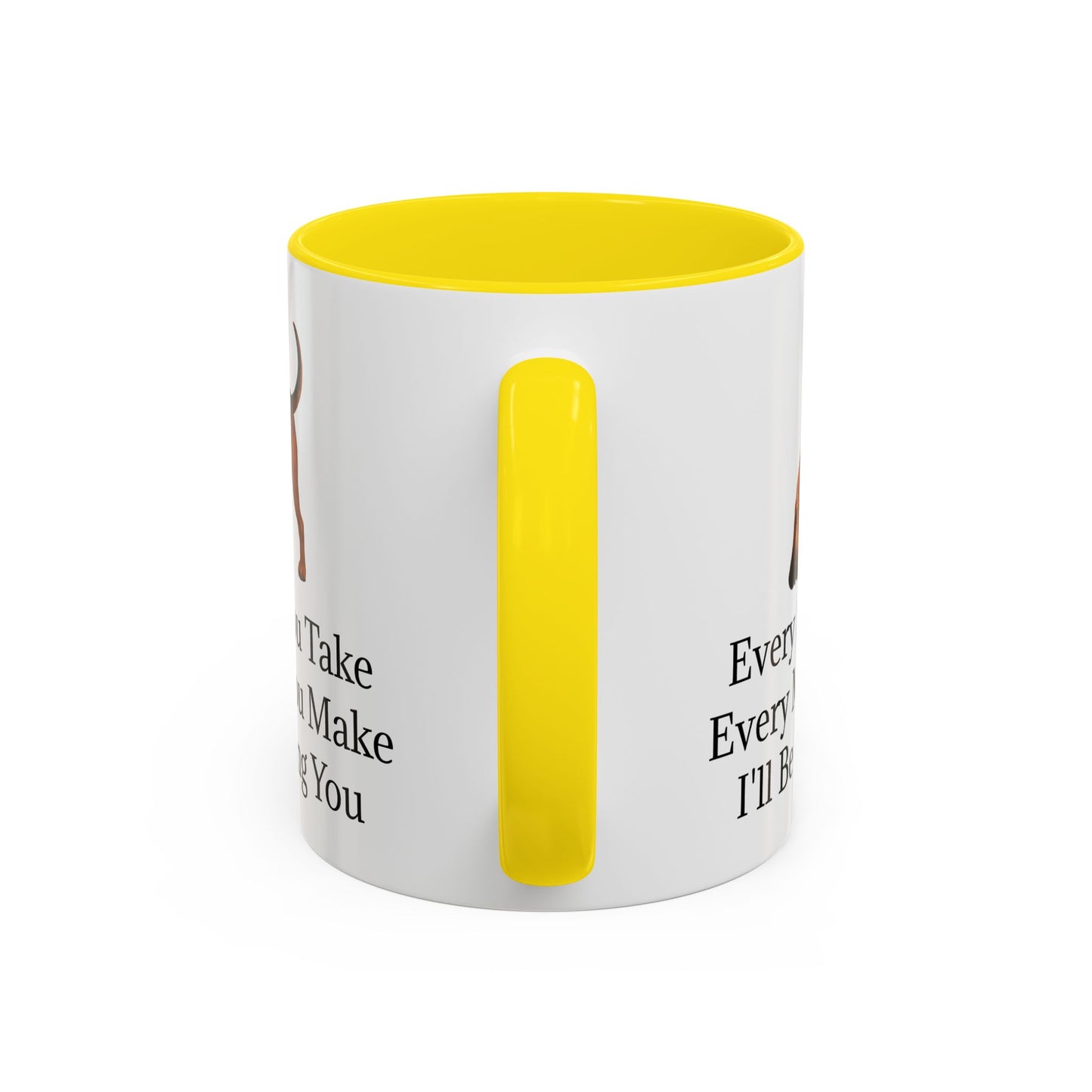 Tracking You 2-Tone Coffee Mug