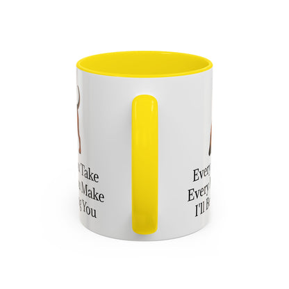Tracking You 2-Tone Coffee Mug