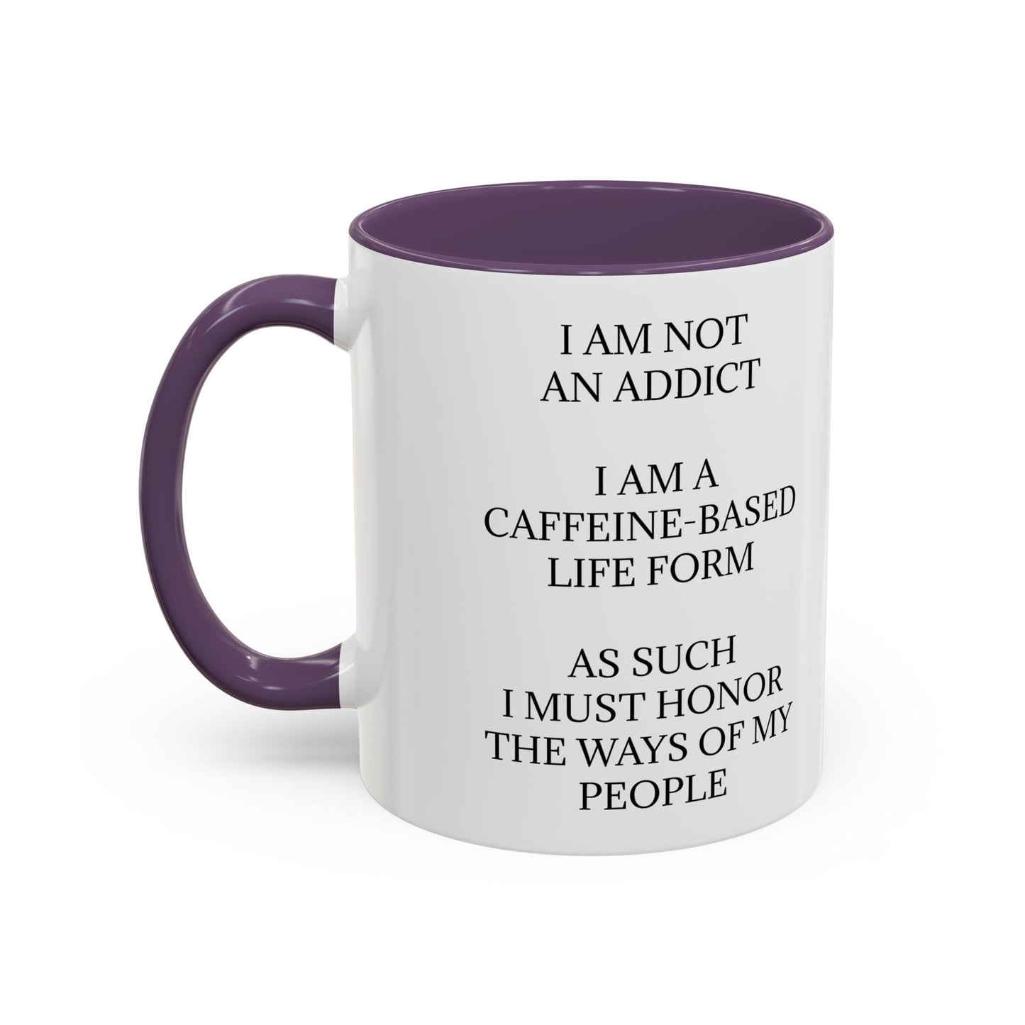 Not An Addict 2-Tone Coffee Mug