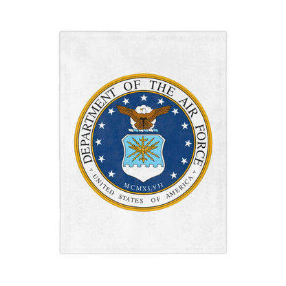 US Air Force Velveteen Microfiber Blanket