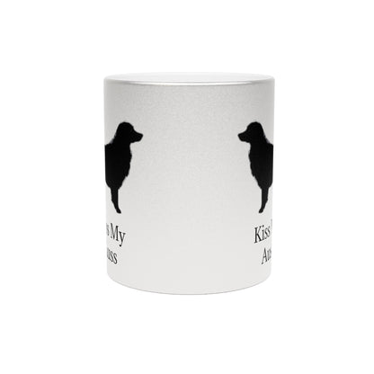 Kiss My Auss Metallic Coffee Mug