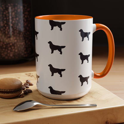 Golden Silhouette 2-Tone Coffee Mug